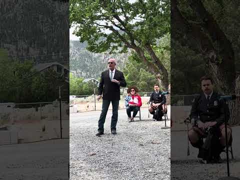 Memorial Day, Genoa, Nevada cemetery Gold Star Family speech