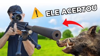 🚨Porcão vs Pcp QGK g850 Tactical com Chumbinhos 5.5 para caça 