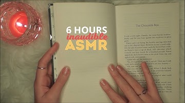 ASMR ENTIRE BOOK Read in Inaudible Whispers | Tingles, Tracing, & Super Clicky Whispers