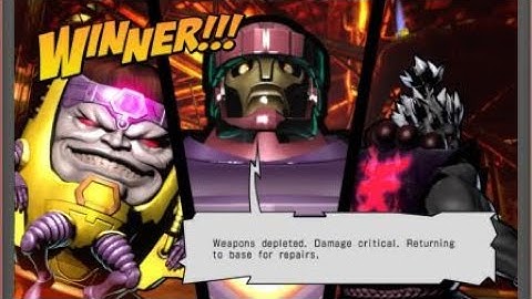 ULTIMATE MARVEL VS. CAPCOM 3  Akuma, Sentinel, and M.O.D.O.K