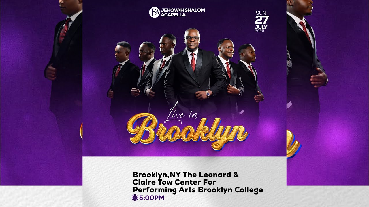 Live in Brooklyn | July 27, 2025 | 5 PM [ Jehovah Shalom Acapella ...