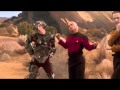 The lads from The Big Bang Theory reenact Star Trek poses in full Star trek Uniform