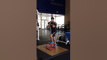 KB Double Rack Modified Step-Up w/ Knee Drive
