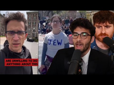 Thumbnail for Zionist School Protest Hogwatch | Hasanabi reacts Ft ​LolOverruled