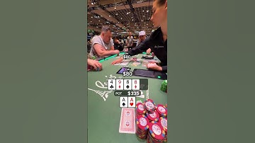 Thumbnail of WSOP 2025 Cash Game Warm up #shorts #poker #wsop2025