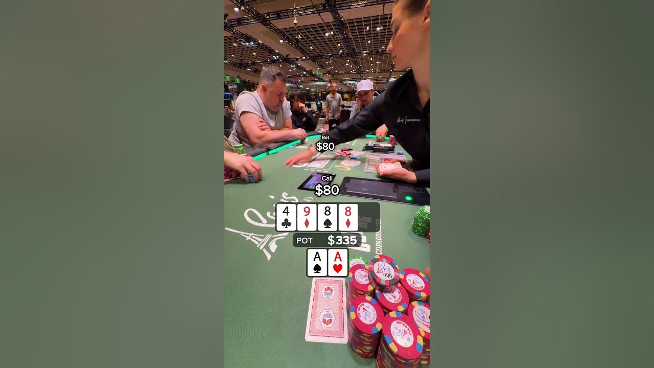 WSOP 2025 Cash Game Warm up #shorts #poker #wsop2025