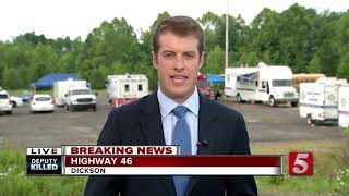 Manhunt Continues For Man Accused Of Killing Dickson County Deputy