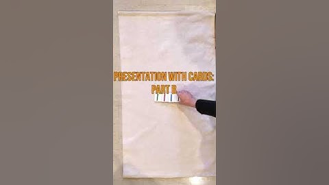 PRESENTATION WITH CARDS Part B Montessori decimal system!