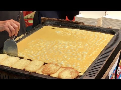 起司厚蛋燒(玉子燒) - 台灣夜市美食 / Tamagoyaki - Taiwanese Street Food