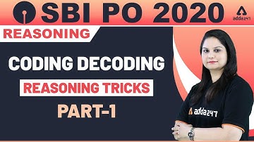Coding & Decoding | Reasoning for SBI PO 2020 (Part 1)