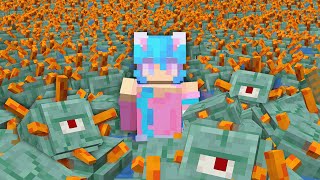 I Trapped 1000 Guardians in Minecraft