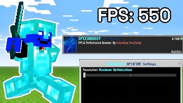 SpeedBoost OptiFine Maximum Optimization Client For MCPE 1.21+ 🔥