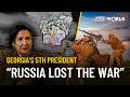 EXCLUSIVE: “Russia has already lost” Georgia's Former President for TVP World | Salome Zourabichvili