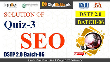 seo quiz 3 batch 6 | dstp 2.0 batch 06 seo quiz 3
