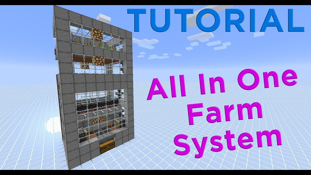 ALL IN ONE FARM #Minecraft 1.16 It Has All the Farms Necessary for ...
