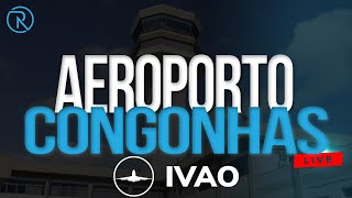 FLIGHT SIMULATOR 2024 | Live Aeroporto de Congonhas SBSP - Rede IVAO