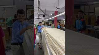 😱लड़ते लड़ते बच गया🥰Checks fabric layer CUTTING KING 👑 VINAYMASTER💝🙏