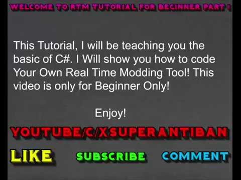 [C#/Tutorial] How To Code RTM Tool For Beginner Part 1