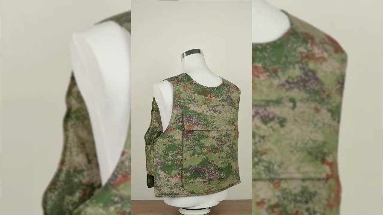 Outside wear bulletproof vest V093 YouTube
