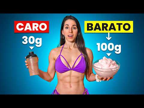 10 Alimentos BARATOS Con Mucha PROTEÍNA