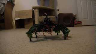 Hexy the Hexapod - Dance routine, Bluetooth Arduino Controlled