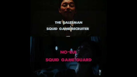 (The Salesman Vs No-eul) #edit #squidgame #wisedit #viralvideo #shorts #popular