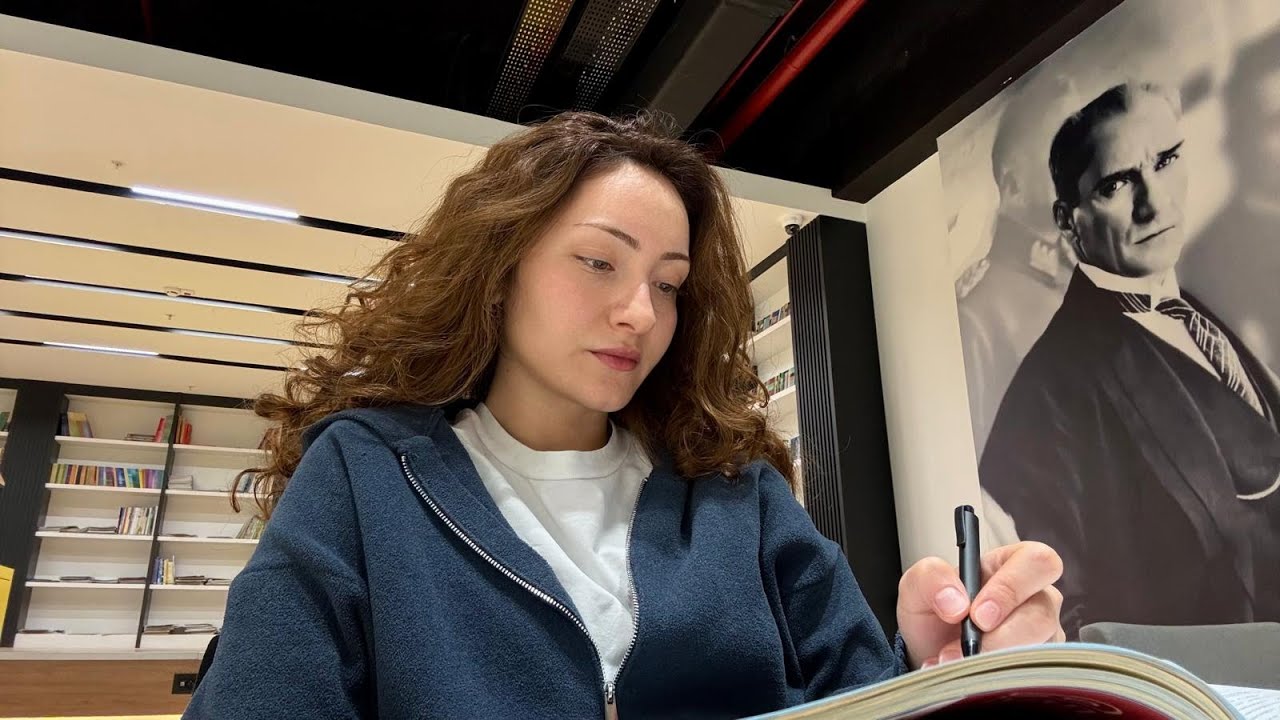 Birlikte Ders Çalışalım | Study With Me | 120 min study 30 min break | Fireplace Sound