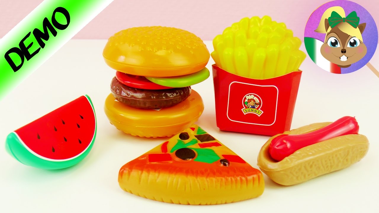 Giocattoli Divertenti Per Bambini, Set Di Cibo Finto, Cibo - Foto 13