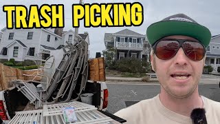 Garbage Day In RICH Beach Town Pays Off!