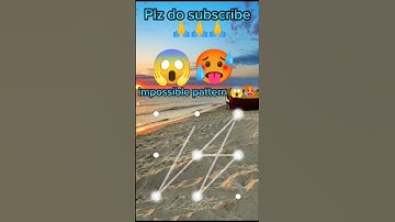 impossible Mobile Pattern Lock Design 😱🔥🔐 #virl #short #pattern #lock #music #viral