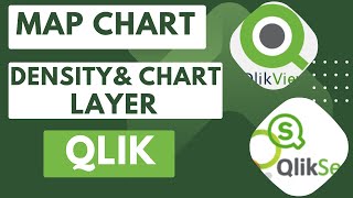 Learn How to Create Density and Chart Layer in Map Chart #qliksense #qliksaas #mapchart #qlikview