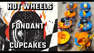 Hot Wheels Fondant Cupcakes (2023)