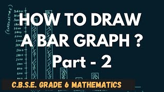 How to Draw a Bar Graph Part-2 || Data Handling || C.B.S.E. Grade 6 Mathematics