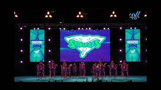 CHEERSPORT NATIONALS: Stingray All-stars Orange DAY 2