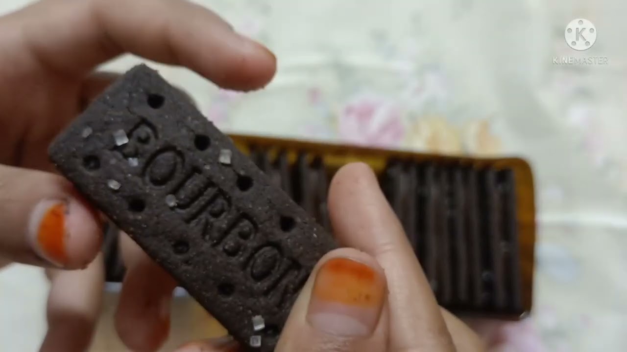 Parle Hide & seek Black Bourbon biscuits| Choco cream sandwich|MRP| ASMR 