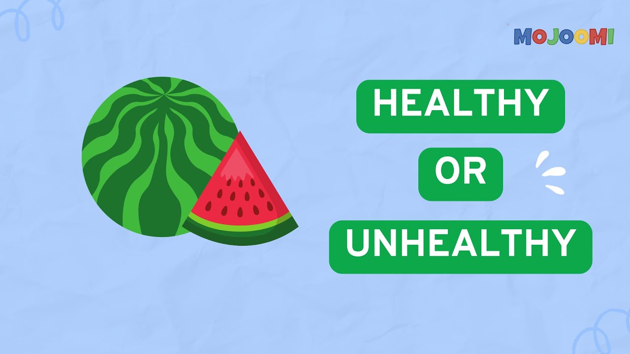 Healthy Food vs Unhealthy Food  | Easy Guide for Kids & Adults