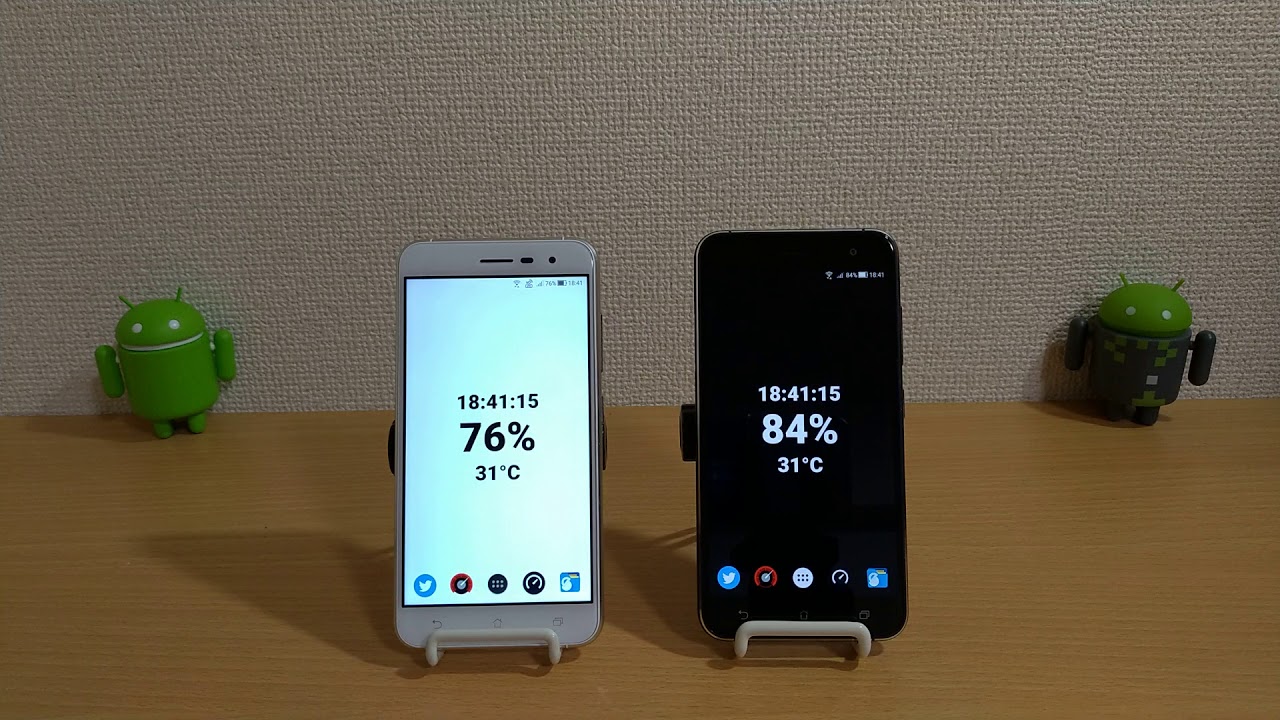 壁紙を黒にするとスマホのバッテリーが長持ちするって本当 というわけで実験してみた Orefolder