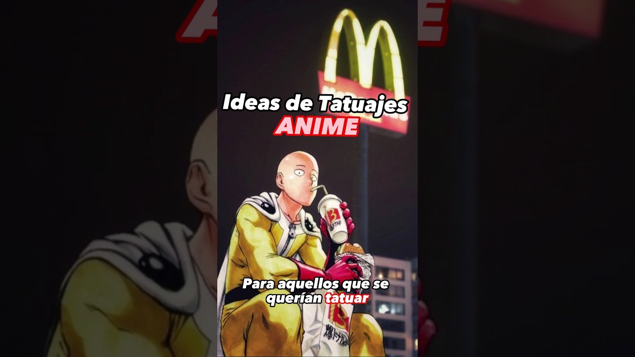 Idea de TATUAJES de ANIME ✨ - 