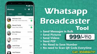 whatsapp broadcaster tool | whatsapp blaster | whatsapp tool by solverteam screenshot 1