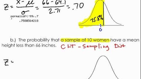 Finding Probability of a Sampling Distribution of Means Example 2