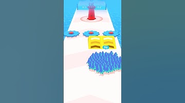 Count Masters challenge Game Shorts Video🔥 | Crowd Runner-game level 56