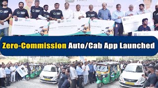 Mana Yatri | Zero Commision Auto /Cab App Launch At Hyderabad | Ondc | Hybiz tv screenshot 2