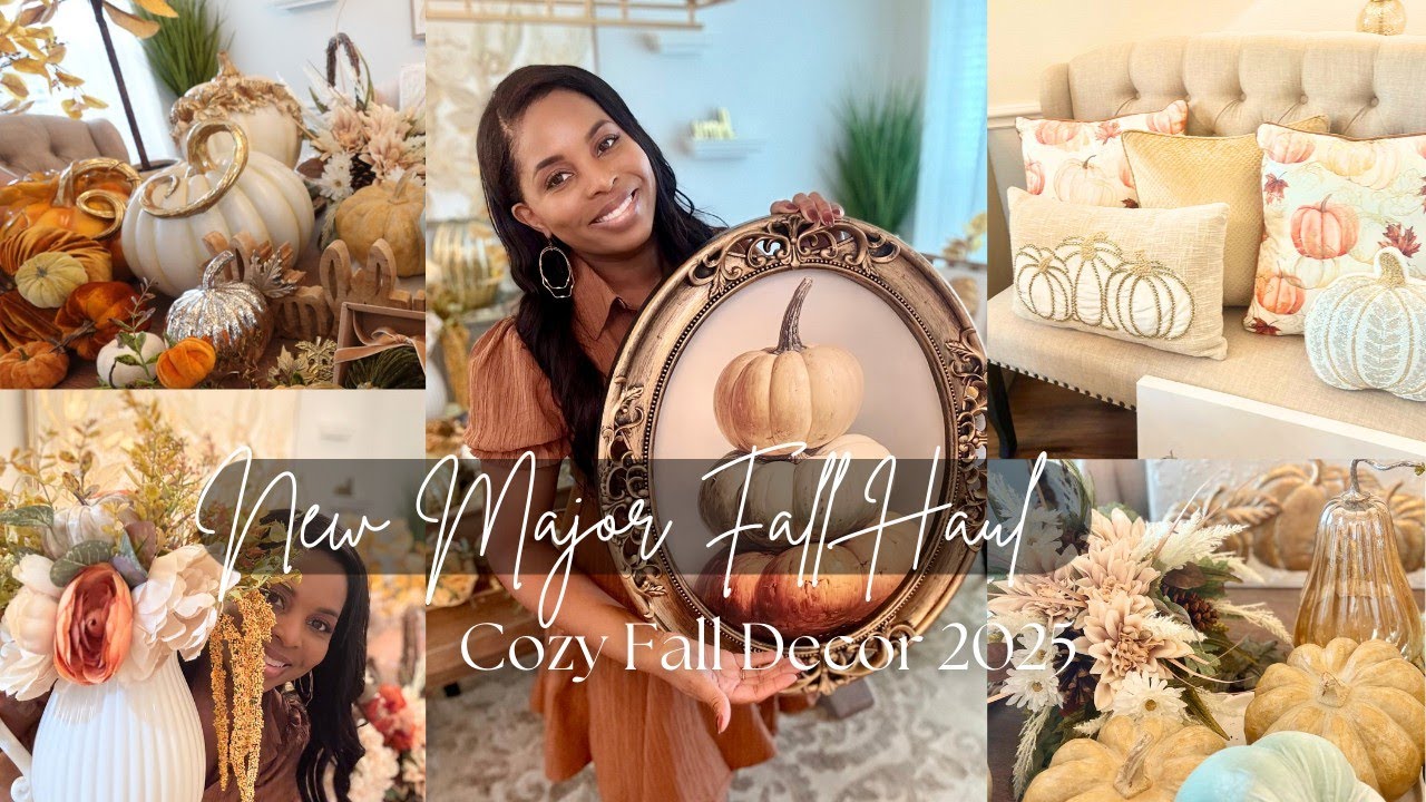 New Major Fall Haul : Cozy Fall Decor 2025 - YouTube