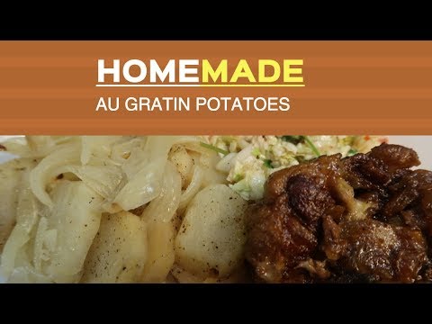 Au Gratin Potatoes | No Milk | No Flour