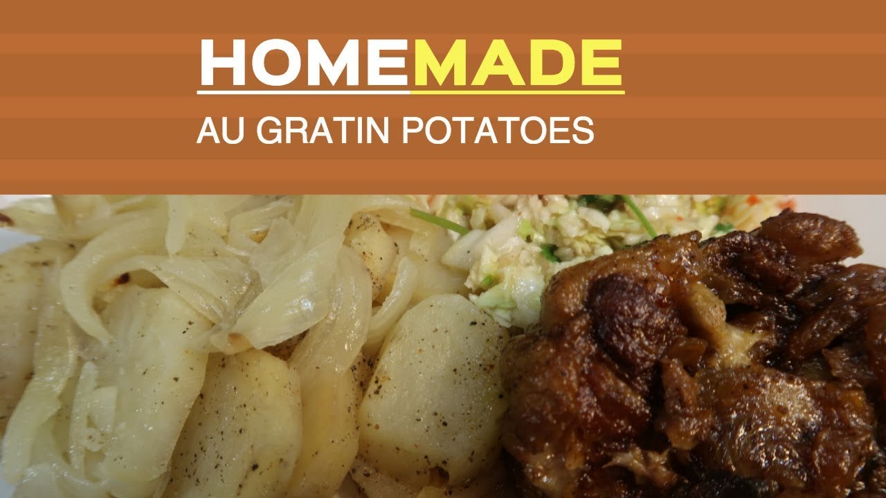 Au Gratin Potatoes No Milk No Flour YouTube