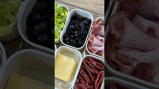 subway sandwich box restock ✨🥪🥒🍅 #snackbox #healthy #sandwich #asmr #restock #viral #subway #food