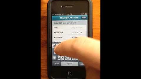 iPhone Demo - Acrobits