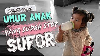 Umur Berapa Anak Wajib Stop Susu Formula