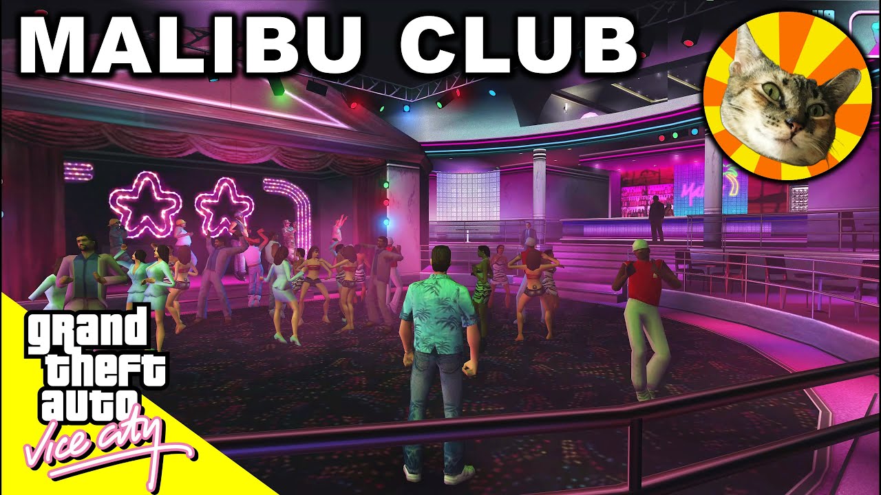 Malibu Bar & Nightclub The Malibu Club interiors tour | GTA: Vice City (classic edition) | The