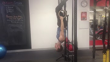 Inverted hang - skin the cat - rolling Chin up